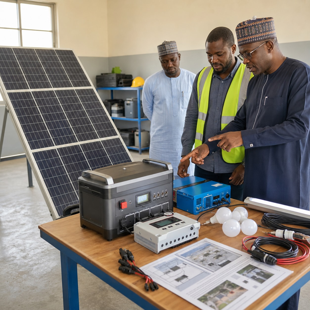 Federal Government Engages Omatek on Off-Grid Solar Power: What Can Be Verified