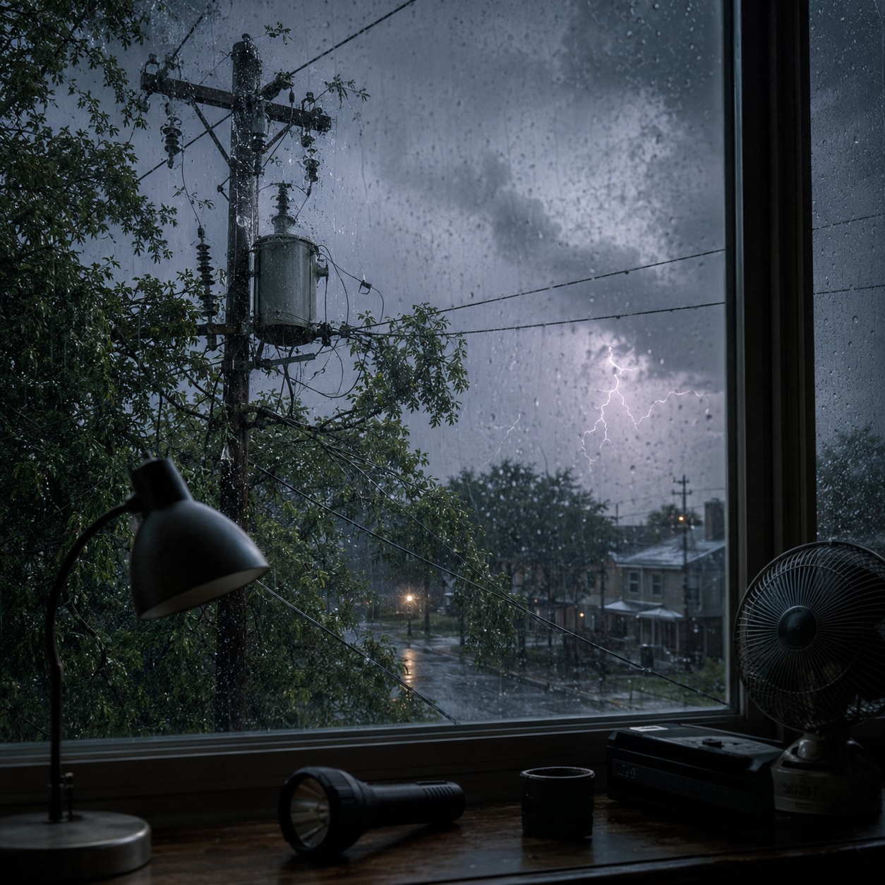 Three Reasons for Power Outages on Rainy Days—and What the Evidence Does Not Prove
