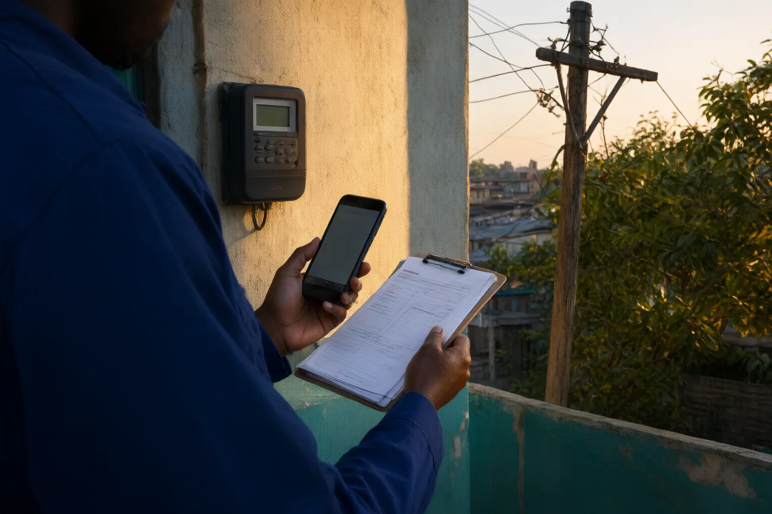 Editorial scene showing practical next steps for What Evidence Should Nigerian Electricity Consumers Gather Before Escalating a Suspected Meter Fault or Billing Dispute?