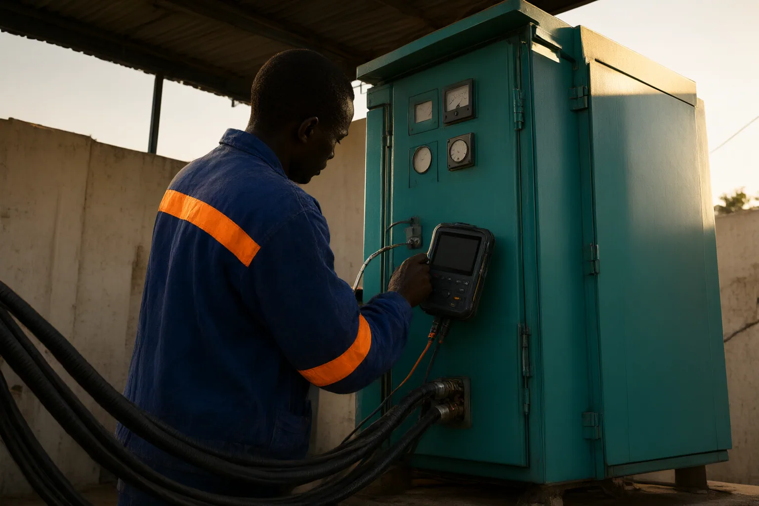 Editorial scene showing practical next steps for Final Figures in Nigeria’s Electricity Data: How to Check What the Label Means