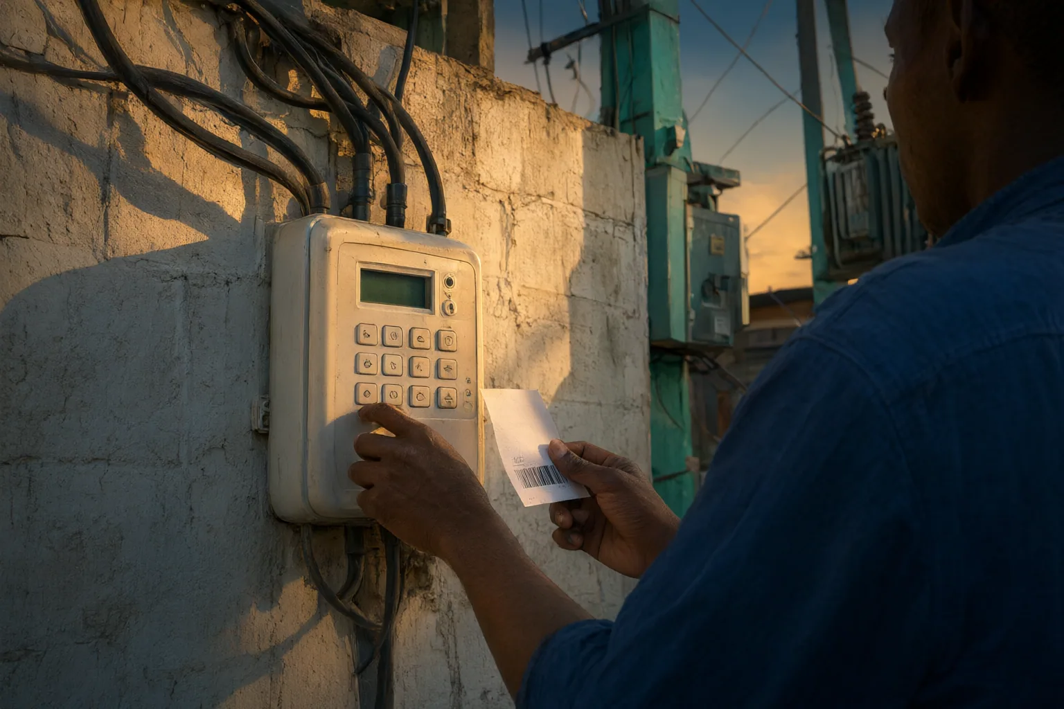 Editorial scene showing practical next steps for How Nigerian Electricity Consumers Can Verify a DisCo Payment Portal Before Entering Card or Meter Details