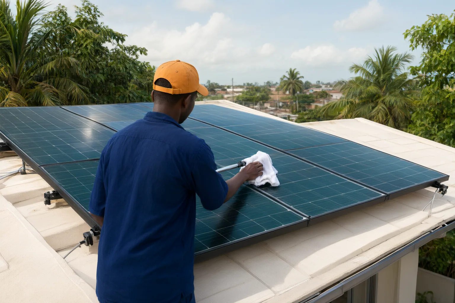 Original editorial hero image for How Nigerian Households Can Maintain Solar Panels Safely Without Damaging Modules or Connections