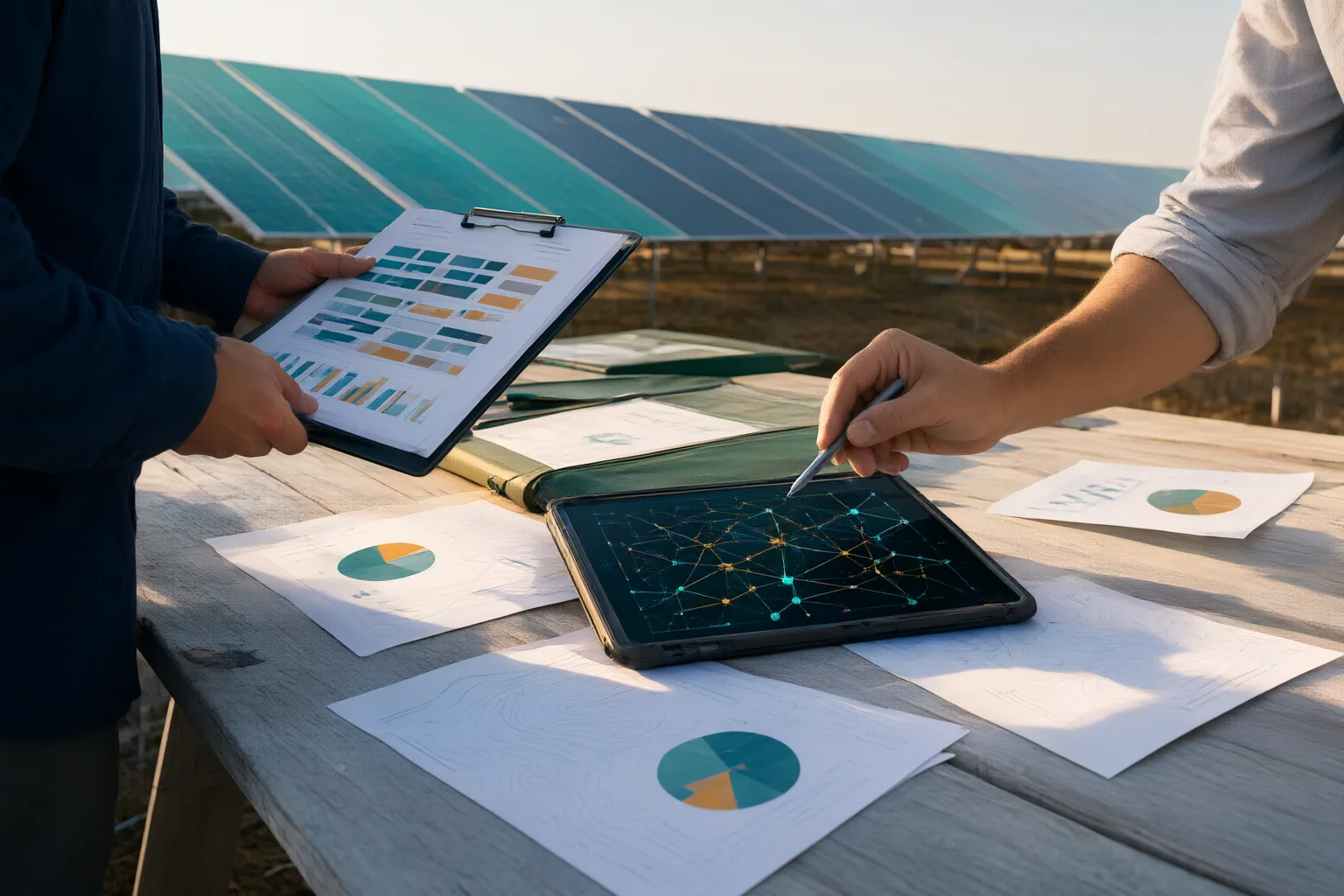 Editorial scene showing practical next steps for How to Identify Double-Counted Renewable Energy Projects Across Nigerian Datasets
