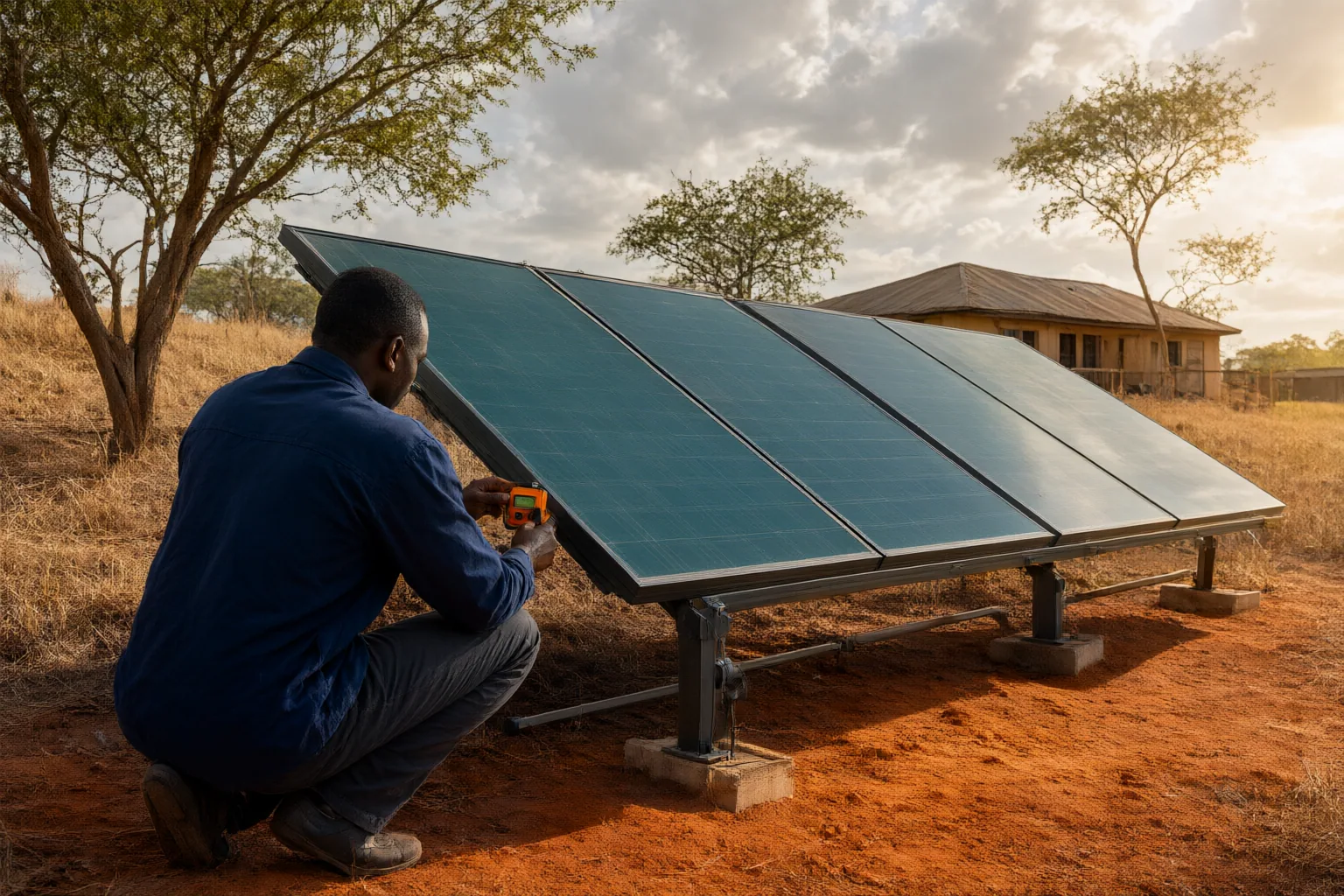 Editorial scene showing practical next steps for What Nigerian Electricity Consumers Should Know About Solar Panels’ Dependence on Sunlight