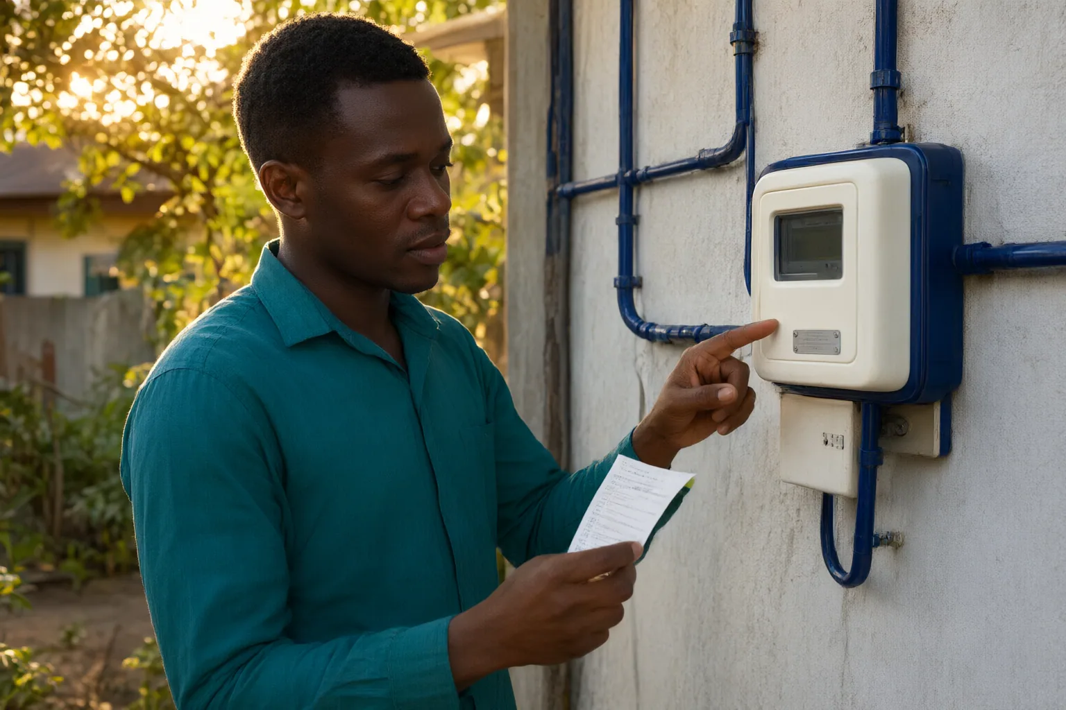 Editorial scene showing practical next steps for How to Check a Sponsored Electricity Search Result Before You Log In or Pay