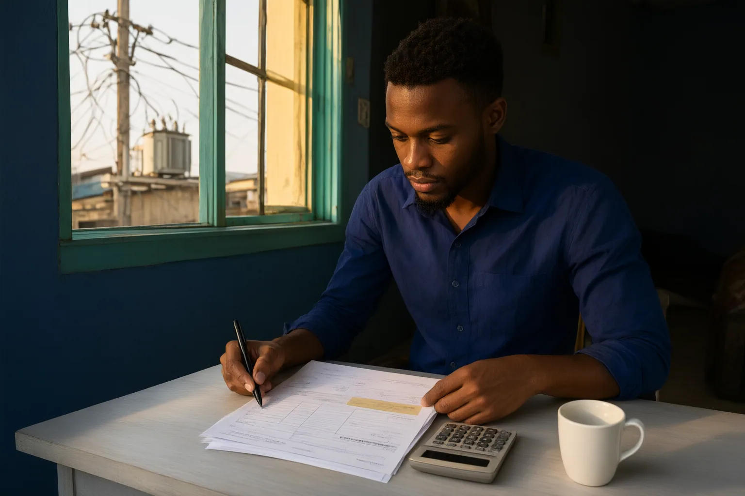 Editorial scene showing practical next steps for How to Check Whether Your Estimated Electricity Bill Complies With Nigeria’s Applicable Billing Cap