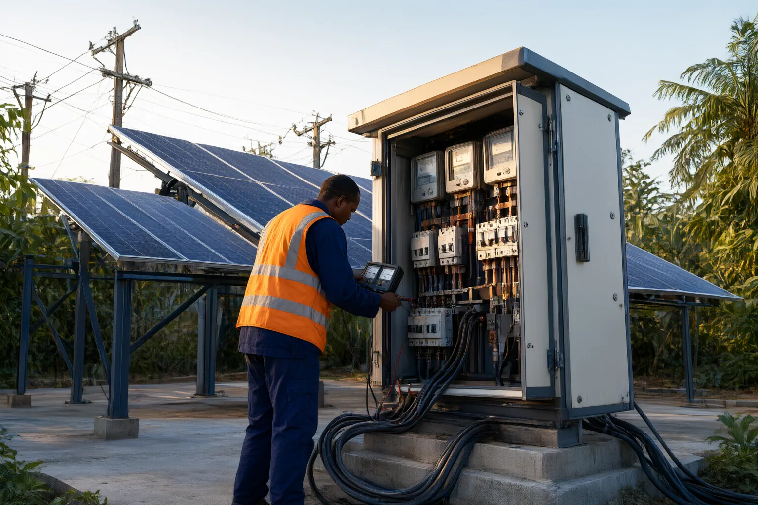 Editorial scene showing practical next steps for MW, MWh and GWh: How to Convert and Compare Nigerian Electricity Data