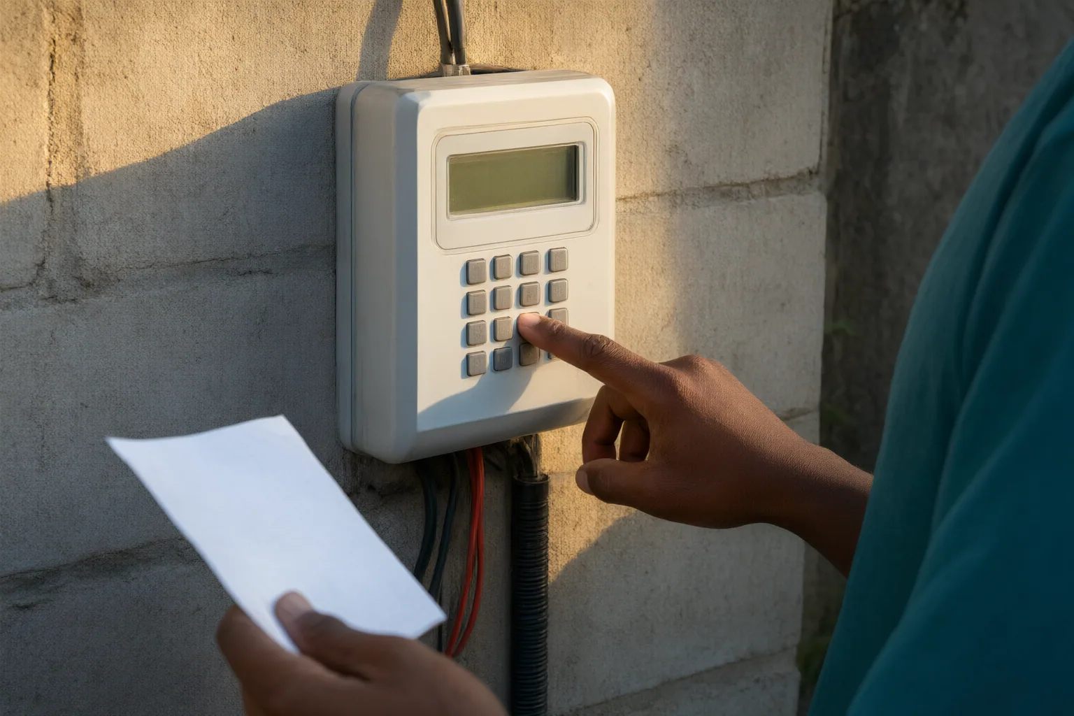 Editorial scene showing practical next steps for What to Check When Your Nigerian Prepaid Meter Rejects Every Token After an Account Update
