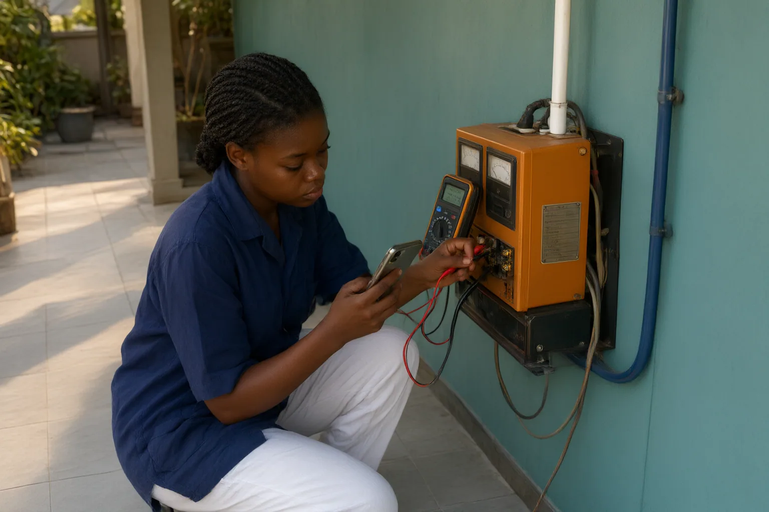 Editorial scene showing practical next steps for What to Document When Voltage Is Unusually High or Low in Your Nigerian Home